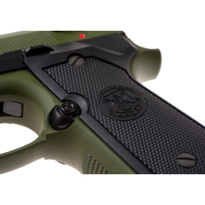 Pistola Airsoft GBB CO₂ G&G GPM92 GP2 Metal Version Verde - fotografia 5