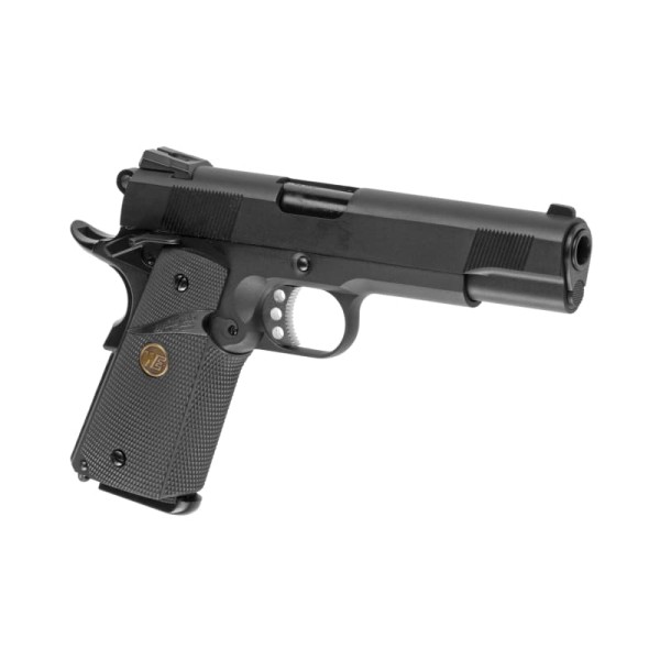 GBB Airsoft Pistol M1911 MEU Full Metal Black [WE]