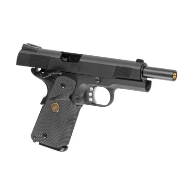 WE M1911 MEU Full Metal GBB Black Airsoft Pistol - photo 3