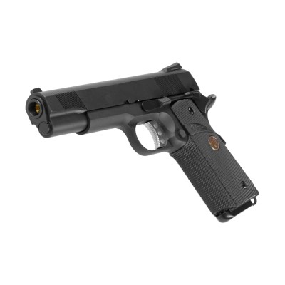 WE M1911 MEU Full Metal GBB Black Airsoft Pistol - photo 4