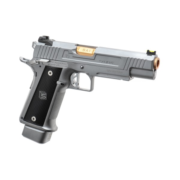 GBB Airsoft Pistol DS 2011 5.1 Series Full Metal Silver [Salient Arms]