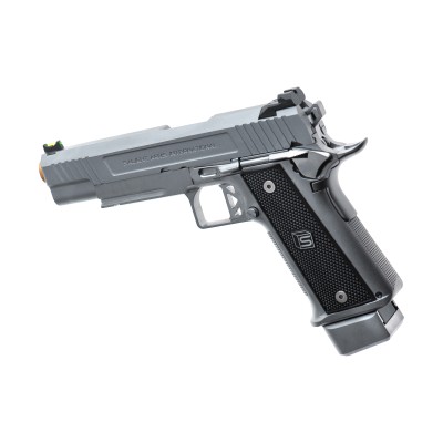 Salient Arms DS 2011 5.1 Series Full Metal GBB Silver Airsoft Pistol - photo 2