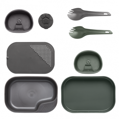 CAMP-A-BOX® Duo Completo - Olive [Wildo®]