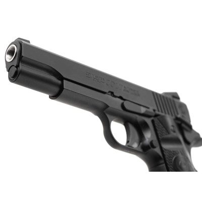 Pistola Airsoft GBB Army Armament R47 Combat Elite Preta - fotografia 4