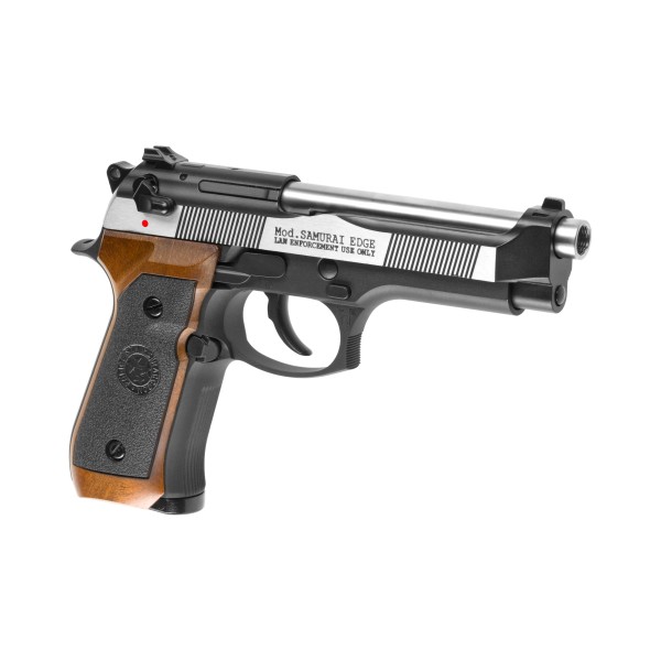 GBB Airsoft Pistol M92 Samurai Edge Biohazard Full Metal Dual Tone [WE]