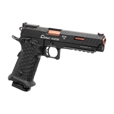 Army Armament R601 TTI Full Metal GBB Black Airsoft Pistol - product view