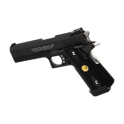 WE Hi-Capa 4.3 OPS Full Metal GBB Black Airsoft Pistol - photo 2