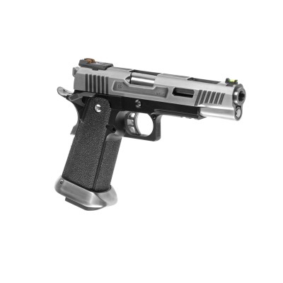 WE Hi-Capa 5.1 Force Full Metal GBB Silver Airsoft Pistol - product view