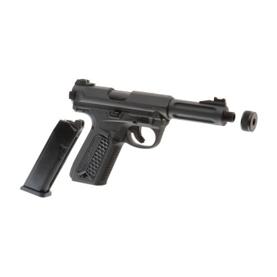 Action Army AAP01 GBB Semi Auto Black Airsoft Pistol - photo 4