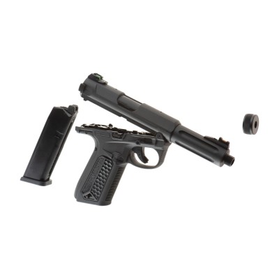 Action Army AAP01 GBB Semi Auto Black Airsoft Pistol - photo 5