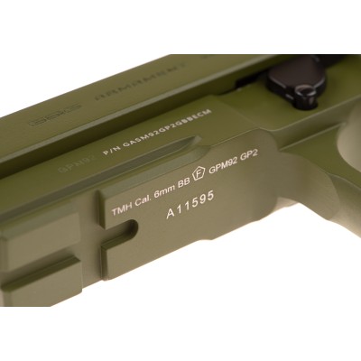 G&G GPM92 GP2 Metal Version GBB Green Airsoft Pistol - photo 5