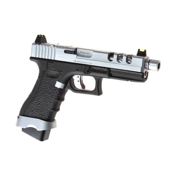 Pistola GBB EU7 Vented Cromada [Vorsk]