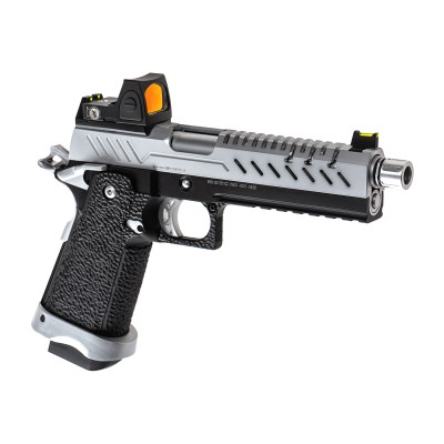 Vorsk Hi-Capa 5.1 + BDS GBB Chrome Airsoft Pistol - product view