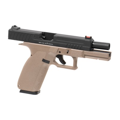 Pistola Airsoft GBB KJ Works KP-13 Metal Version Coyote - fotografia 3