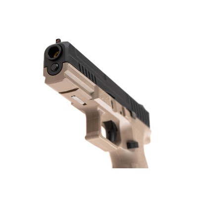 KJ Works KP-13 Metal Version GBB Tan Airsoft Pistol - photo 4