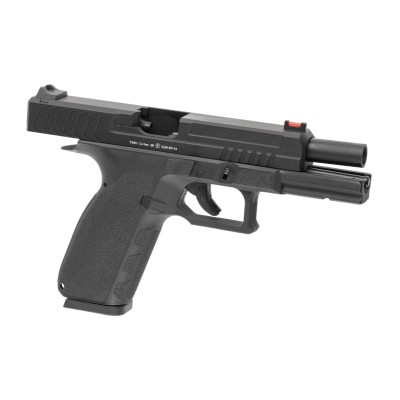 Pistola Airsoft GBB KJ Works KP-13 Metal Version Preta - fotografia 3
