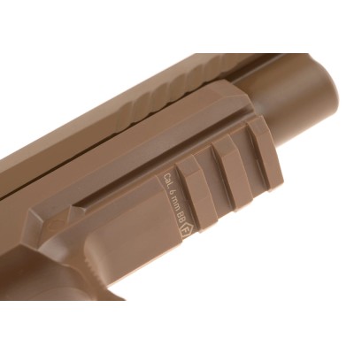 Pistola Airsoft GBB SIG Sauer ProForce P320 M17 Full Metal Coyote - fotografia 5