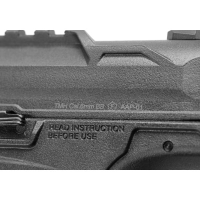 Action Army AAP01C GBB Semi Auto Black Airsoft Pistol - photo 5