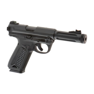 Action Army AAP01 GBB Full Auto / Semi Auto Black Airsoft Pistol - product view