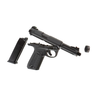 Action Army AAP01 GBB Full Auto / Semi Auto Black Airsoft Pistol - photo 5