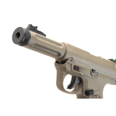 Pistola Airsoft GBB Action Army AAP01 Full Auto / Semi Auto Dark Earth - fotografia 6