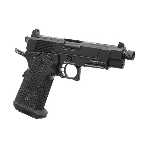GBB Airsoft Pistol R504 Full Metal Black [Army Armament]