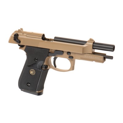 WE M9 A1 Full Metal CO₂ Desert Airsoft Pistol - photo 3