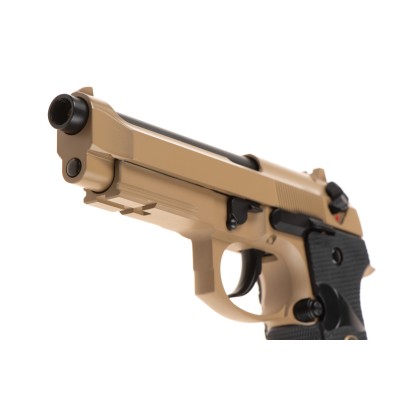 WE M9 A1 Full Metal CO₂ Desert Airsoft Pistol - photo 4
