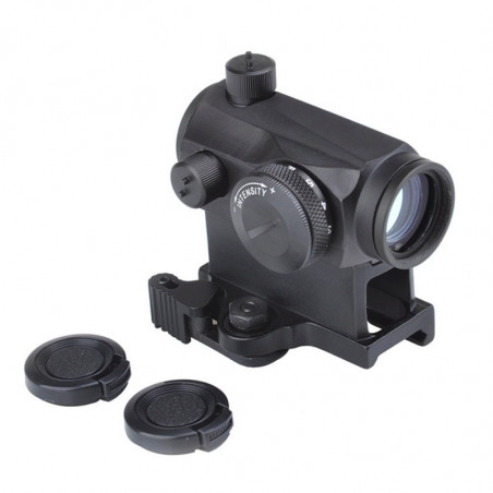 Black T1 Red/Green Dot With High QD Mount [Aim-O]