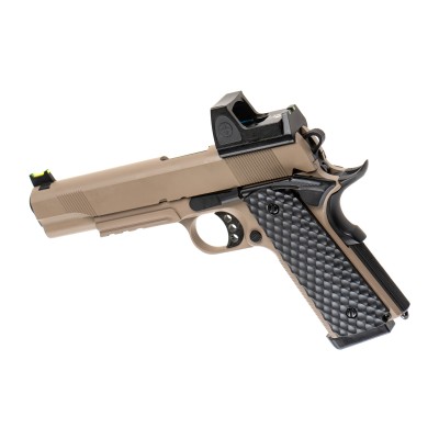 Raven MEU Railed + BDS GBB Tan Airsoft Pistol - photo 2