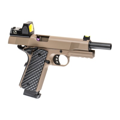 Pistola Airsoft GBB Raven MEU Railed + BDS Coyote - fotografia 3