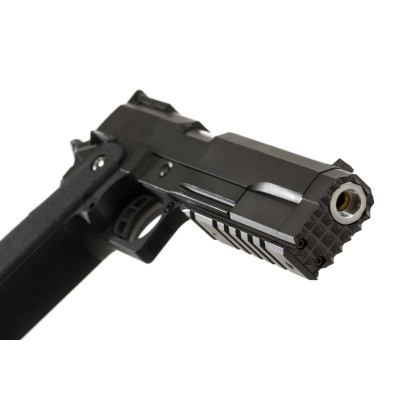 WE Hi-Capa 5.2 R Full Metal GBB Black Airsoft Pistol - photo 4