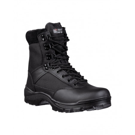 Black Tactical Boots w/ YKK Zipper