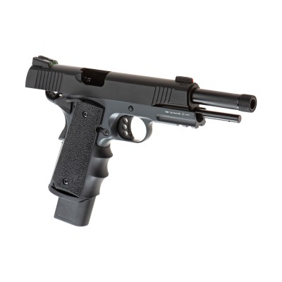 Army Armament M1911 Extended Full Metal GBB Grey Airsoft Pistol - photo 3