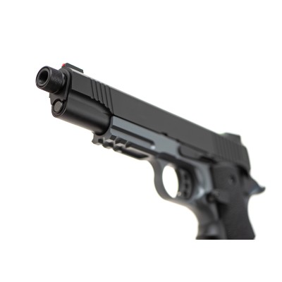 Army Armament M1911 Extended Full Metal GBB Grey Airsoft Pistol - photo 4