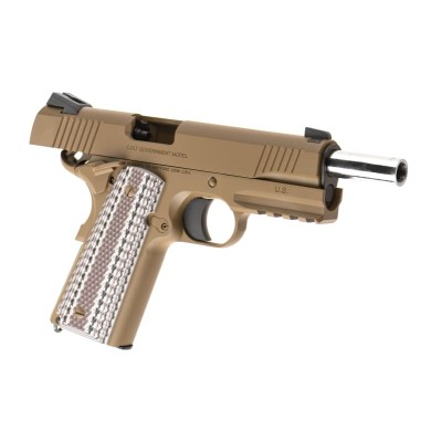 Pistola Airsoft GBB Army Armament M45A1 FDE - fotografia 3