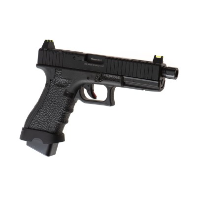 Pistola Airsoft GBB Vorsk EU7 Preta - vista do produto