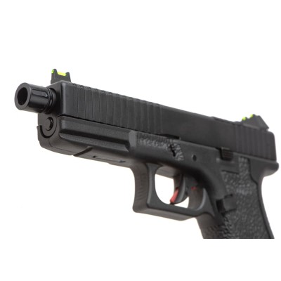 Pistola Airsoft GBB Vorsk EU7 Preta - fotografia 4