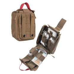 Bolsa IFAK Laser Cut 25 PCS Coyote [Miltec]