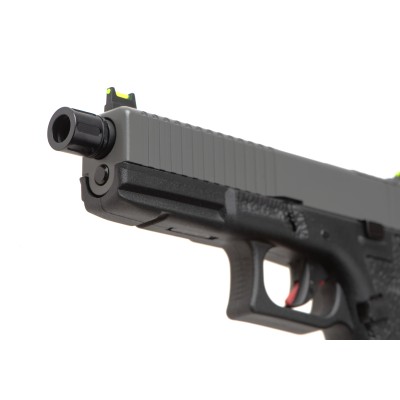 Pistola Airsoft GBB Vorsk EU7 Cinzenta - fotografia 4