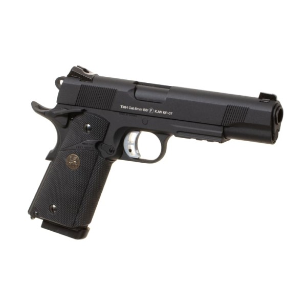 GBB Airsoft Pistol M1911 MEU Full Metal Black [KJ Works]