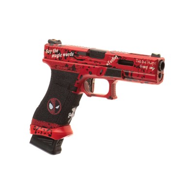 Pistola Airsoft GBB Ascend DP17 Force Custom Metal Version - vista do produto