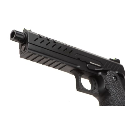 Pistola Airsoft GBB Vorsk Hi-Capa 5.1 Preta - fotografia 4