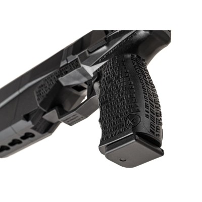 Pistola Airsoft GBB Krytac SilencerCo Maxim 9 Preta - fotografia 6