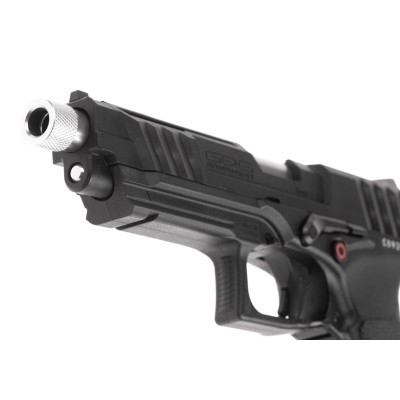 Pistola Airsoft GBB G&G GTP 9 Preta - fotografia 4