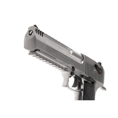 WE Desert Eagle L6 .50 AE Full Metal GBB Silver Airsoft Pistol - photo 4