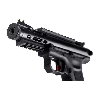Pistola Airsoft GBB WE Galaxy G Series Preta - fotografia 4