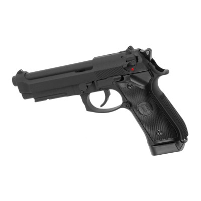 Pistola Airsoft GBB CO₂ KJ Works M9 A1 Full Metal Preta - fotografia 2
