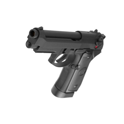 KJ Works M9 A1 Full Metal CO₂ Black Airsoft Pistol - photo 4