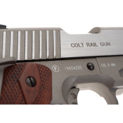 Colt 1911 Rail CO₂ Stainless Airsoft Pistol - photo 5
